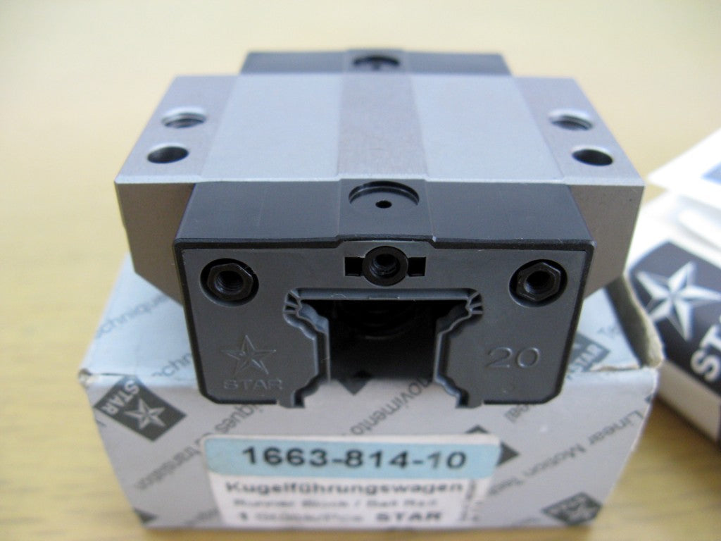 R166329310 Bosch Rexroth Runner Block Ball Carriage Linear Motion Bear ...