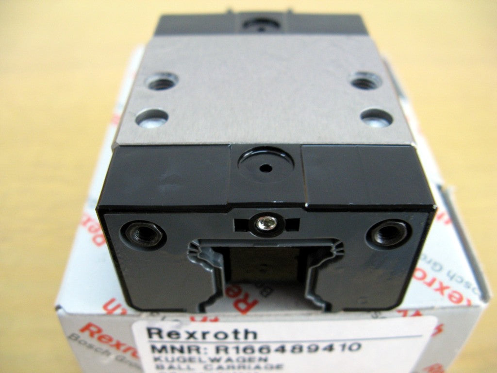 R166489310 Bosch Rexroth Runner Block Ball Carriage Linear Motion Bearings