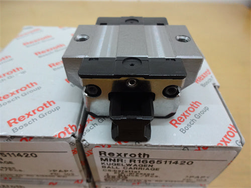 R166519420 Bosch Rexroth Runner Block Ball Carriage Linear Motion Bearings