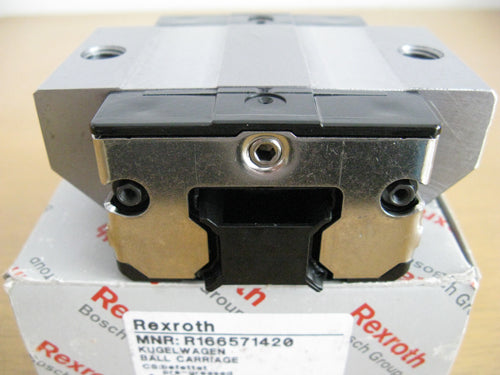 R166571420 Bosch Rexroth Runner Block Ball Carriage Linear Motion Bearings