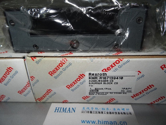 R167131410 Bosch Rexroth Runner Block Ball Carriage Linear Motion Bearings