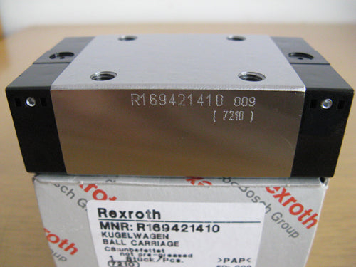 R169421410 Bosch Rexroth Runner Block Ball Carriage Linear Motion Bearings