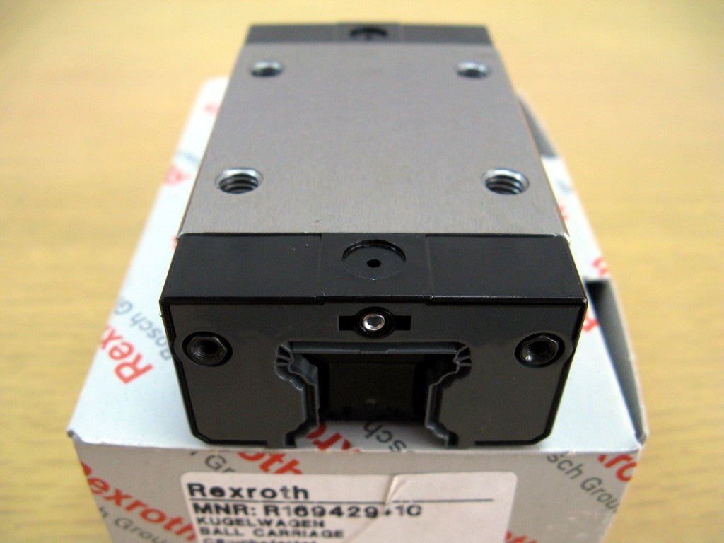 R169429310 Bosch Rexroth Runner Block Ball Carriage Linear Motion Bearings