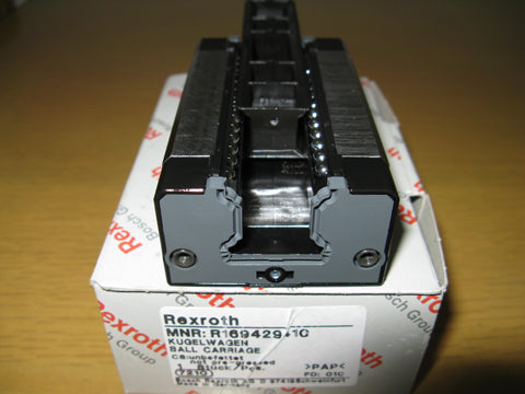 R169429310 Bosch Rexroth Runner Block Ball Carriage Linear Motion Bearings