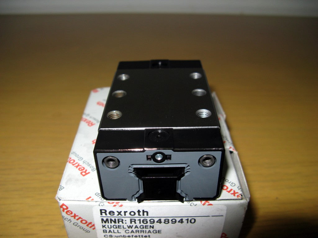 R169489410 Bosch Rexroth Runner Block Ball Carriage Linear Motion Bearings