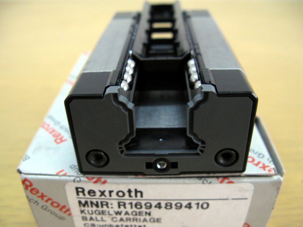 R169489410 Bosch Rexroth Runner Block Ball Carriage Linear Motion Bearings