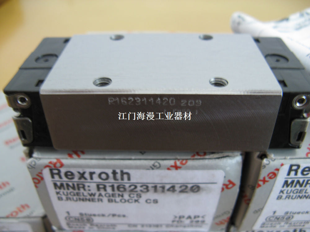R162319320 BOSCH REXROTH RUNNER BLOCK BALL CARRIAGE LINEAR BEARINGS