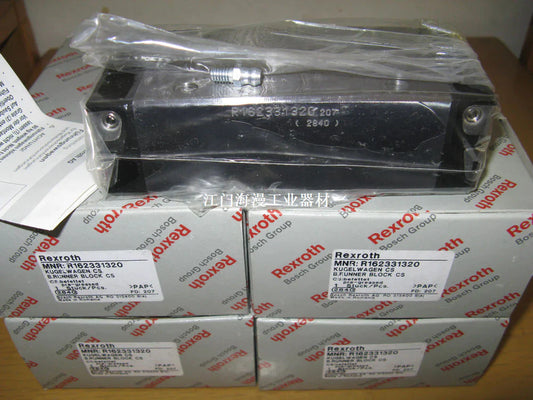 R162332320 BOSCH REXROTH RUNNER BLOCK BALL CARRIAGE LINEAR BEARINGS