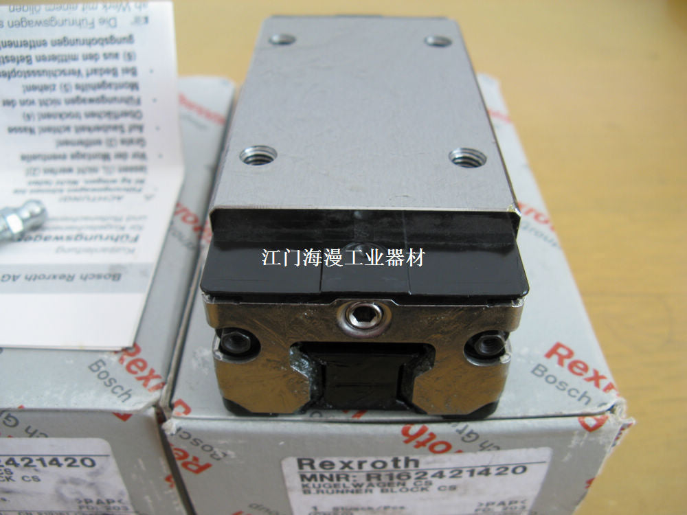 R162421420 BOSCH REXROTH RUNNER BLOCK BALL CARRIAGE LINEAR BEARINGS