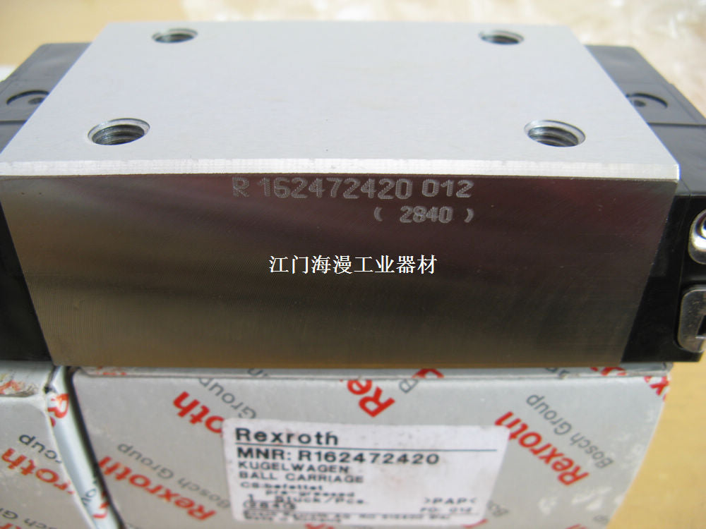 R162479420 BOSCH REXROTH RUNNER BLOCK BALL CARRIAGE LINEAR BEARINGS