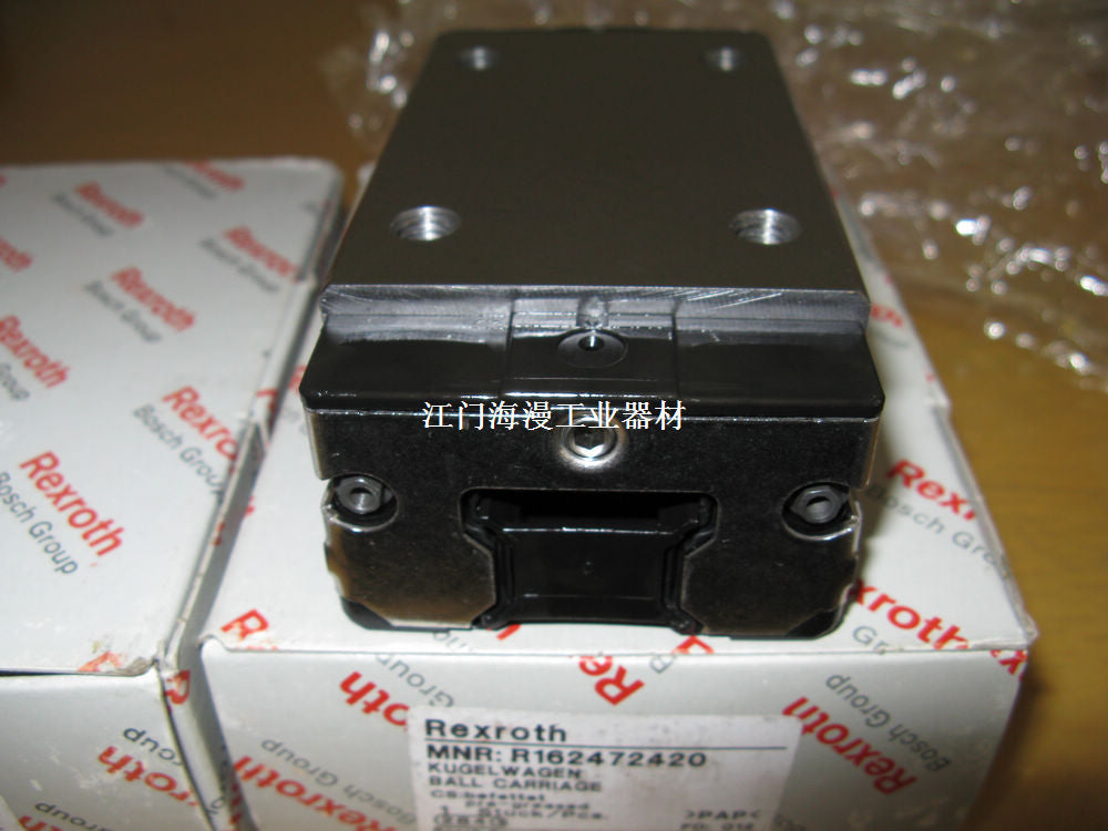 R162472420 BOSCH REXROTH RUNNER BLOCK BALL CARRIAGE LINEAR BEARINGS