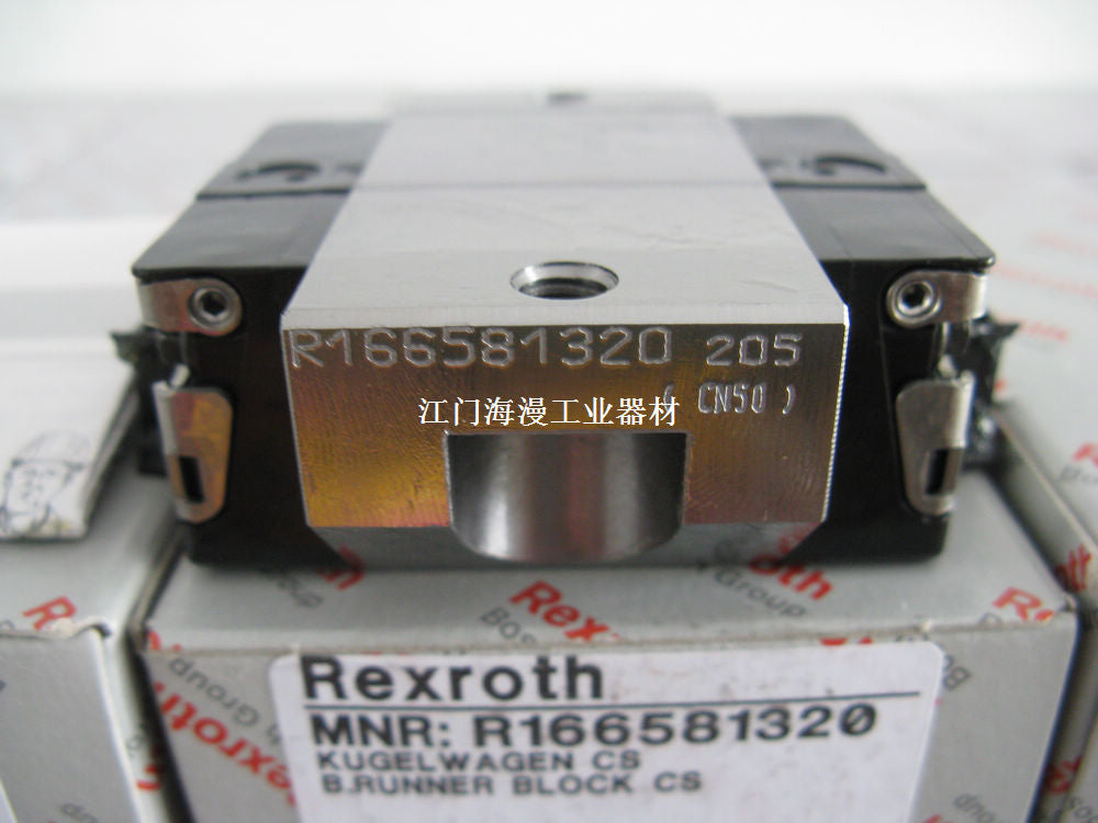 R166581320 Bosch Rexroth Runner Block Ball Carriage Linear Motion Bearings