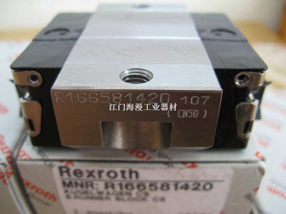 R166581420 Bosch Rexroth Runner Block Ball Carriage Linear Motion Bearings