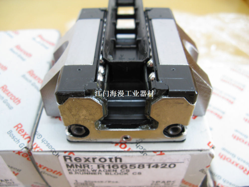 R166589420 Bosch Rexroth Runner Block Ball Carriage Linear Motion Bearings